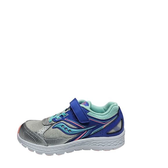 Saucony Youth Cohesion Adjustable Strap Wide Running Sneakers Size 3W  NWT - Picture 3 of 6